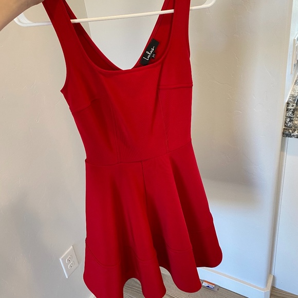 LULUS Home Before Daylight Red Dress - Picture 2 of 8